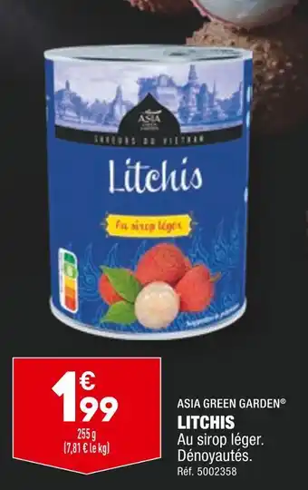 ALDI ASIA GREEN GARDEN LITCHIS offre