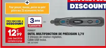 ALDI FERREX OUTIL MULTIFONCTION DE PRÉCISION 3,7 V offre