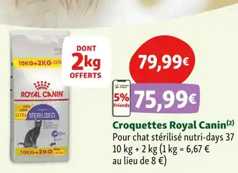 Maxi Zoo Royal Canin Croquettes offre