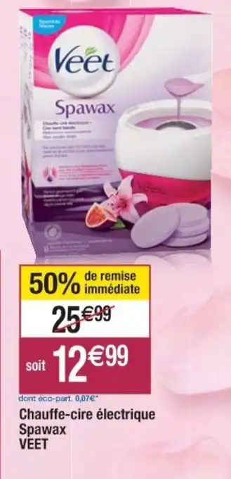 Cora x Carrefour Chauffe-cire électrique Spawax offre
