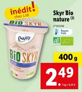 Lidl ENVIA Skyr Bio offre