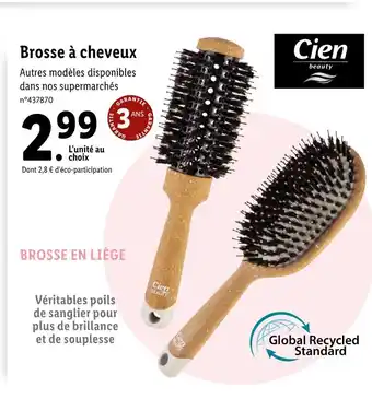 Lidl Cien Brosse à cheveux offre