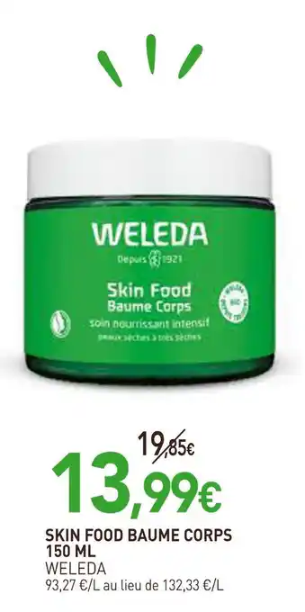 naturéO WELEDA SKIN FOOD BAUME CORPS offre