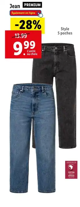Lidl Jean offre