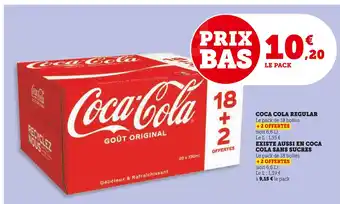 U Express COCA COLA REGULAR offre