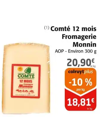 Fromagerie Monnin Comté 12 mois