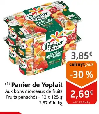Colruyt Panier de Yoplait offre