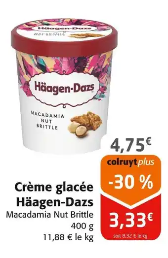 Colruyt Häagen-Dazs Crème glacée offre
