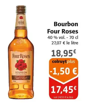 Colruyt Four Roses Bourbon offre
