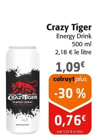 Colruyt Crazy Tiger offre