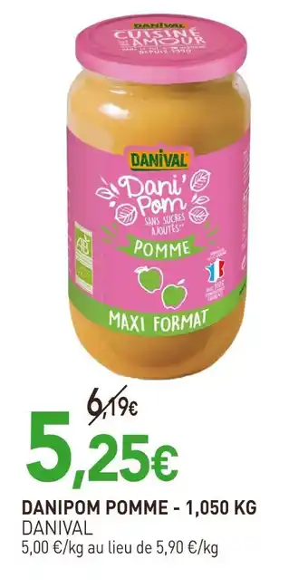 naturéO DANIVAL DANIPOM POMME offre
