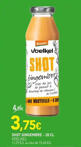 naturéO VOELKEL SHOT GINGEMBRE offre