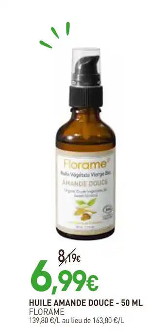 naturéO FLORAME HUILE AMANDE DOUCE offre