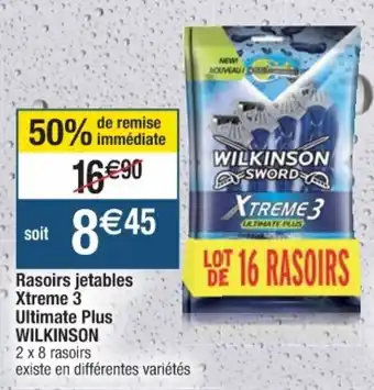 Rasoirs jetables Xtreme 3 Ultimate Plus
