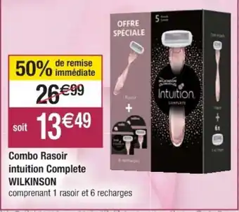 Cora x Carrefour Combo Rasoir intuition Complete offre