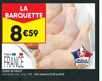 Leader Price CUISSE DE POULET offre