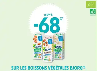 Intermarché Hyper SUR LES BOISSONS VÉGÉTALES BJORG offre