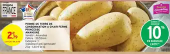 Intermarché Hyper POMME DE TERRE DE CONSOMMATION A CHAIR FERME offre
