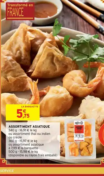 Intermarché Hyper ASSORTIMENT ASIATIQUE offre
