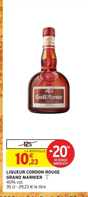 Intermarché Hyper LIQUEUR CORDON ROUGE GRAND MARNIER Y 40% vol. offre