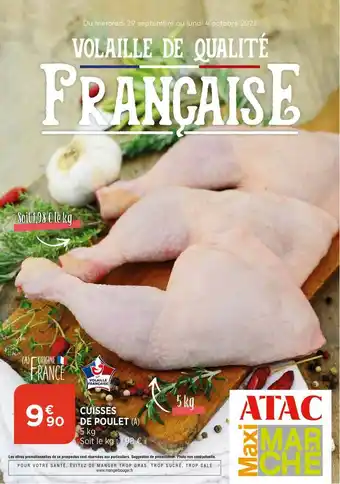 Maximarché Cuisses De Poulet offre