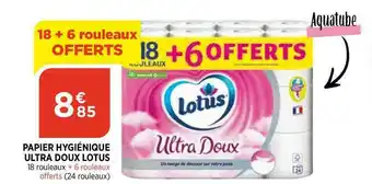 Maximarché Papier Hygiénique Ultra Doux Lotus offre