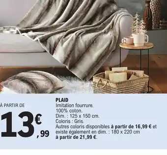 E.Leclerc PLAID offre