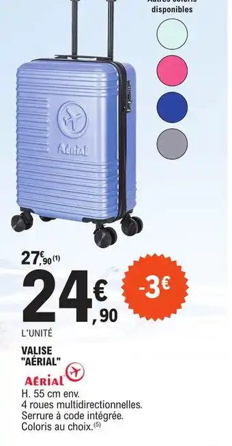 E.Leclerc VALISE AÉRIAL offre