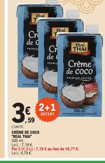 E.Leclerc CRÈME DE COCO offre