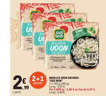 E.Leclerc NOUILLES UDON NATURES offre