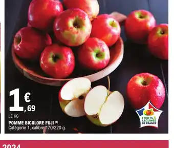 E.Leclerc POMME BICOLORE FUJI offre