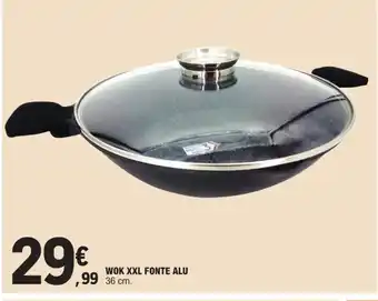 E.Leclerc WOK XXL FONTE ALU offre