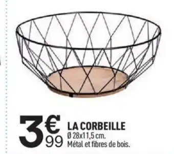 Centrakor LA CORBEILLE offre