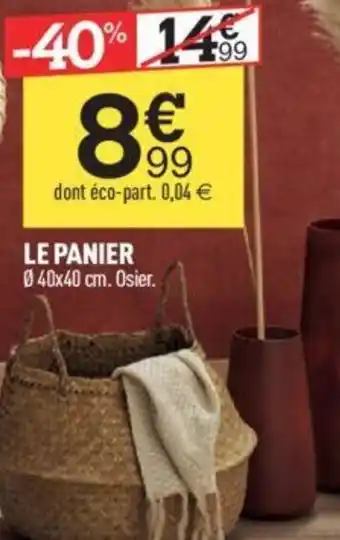 Centrakor LE PANIER offre