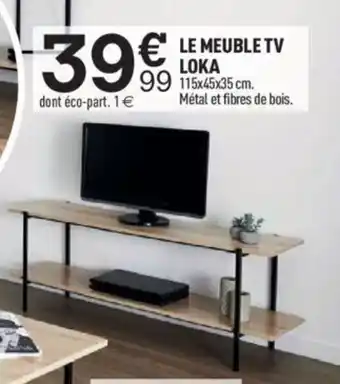 Centrakor LE MEUBLE TV LOKA offre