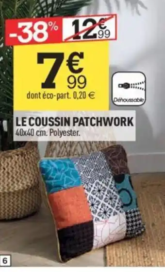 Centrakor LE COUSSIN PATCHWOR offre
