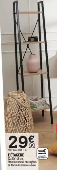 Centrakor L'ÉTAGÈRE offre