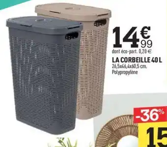 Centrakor LA CORBEILLE offre