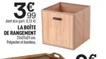 Centrakor LA BOÎTE DE RANGEMENT offre