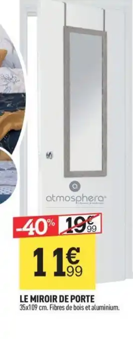 Centrakor LE MIROIR DE PORTE offre