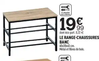 Centrakor LE RANGE-CHAUSSURES offre