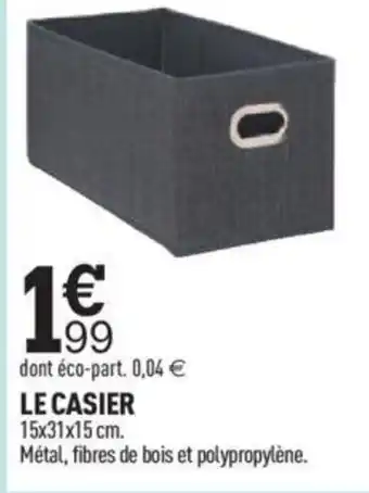 Centrakor LE CASIER offre