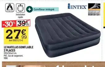 Centrakor LE MATELAS GONFLABLE 2 PLACES offre