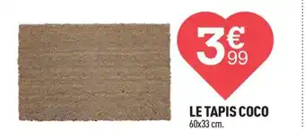 Centrakor LE TAPIS COCO offre