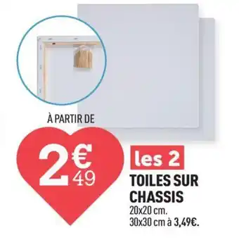 Centrakor TOILES SUR CHASSIS offre