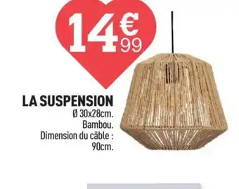 Centrakor LA SUSPENSION offre