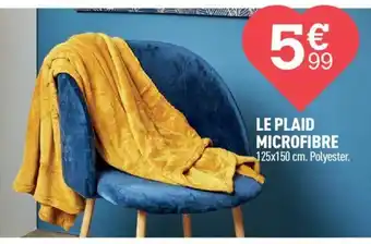 Centrakor LE PLAID MICROFIBRE offre