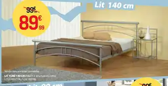BUT LIT TUBE 140 CM DAISY offre