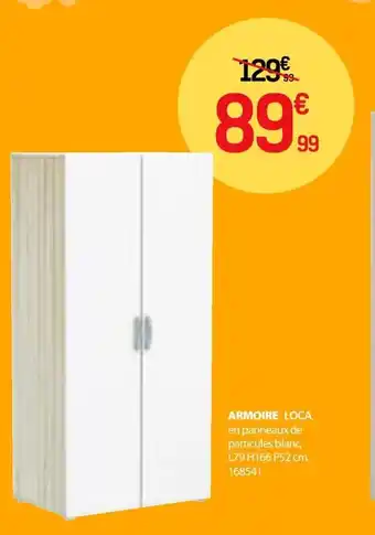 BUT ARMOIRE LOCA offre