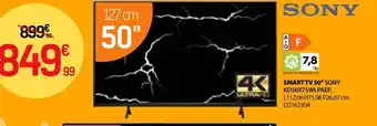 SMART TV 50" SONY